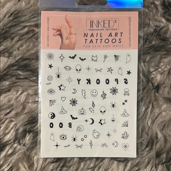 Inked temporary tattoos Nail Art Halloween - Picture 2 of 5